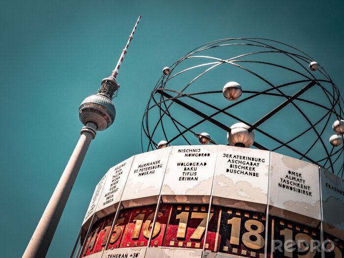 Canvas TV-toren in Berlijn
