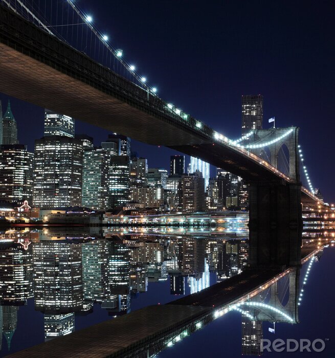 Canvas Uitzicht op de moderne stad