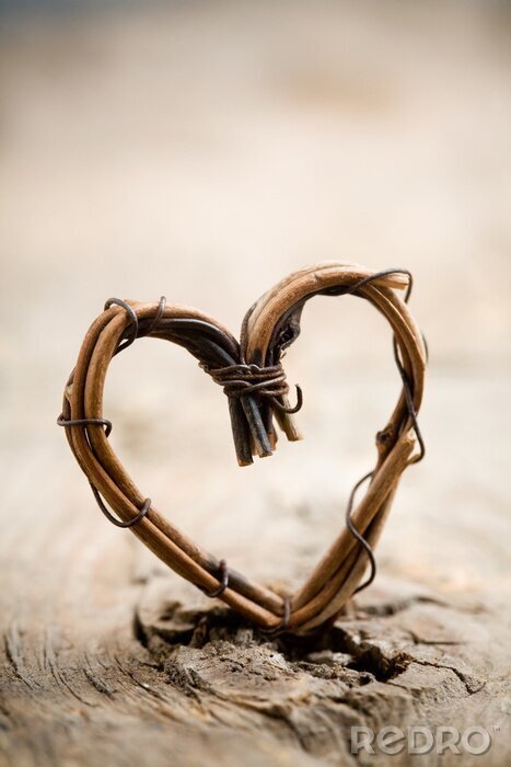 Canvas Valentijn hart