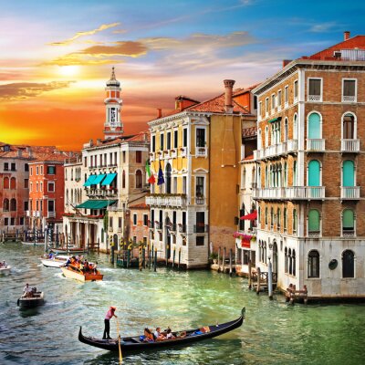 Veelkleurig Venetië