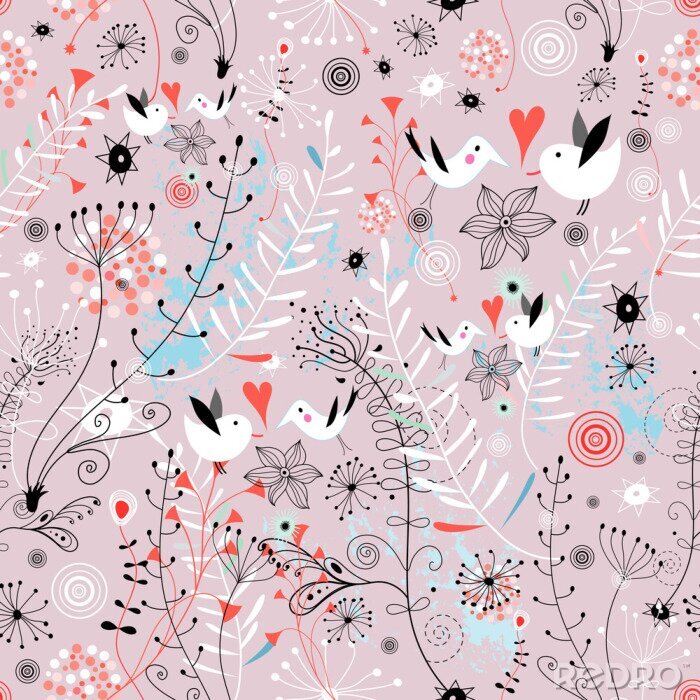 Canvas Verborgen in het gras