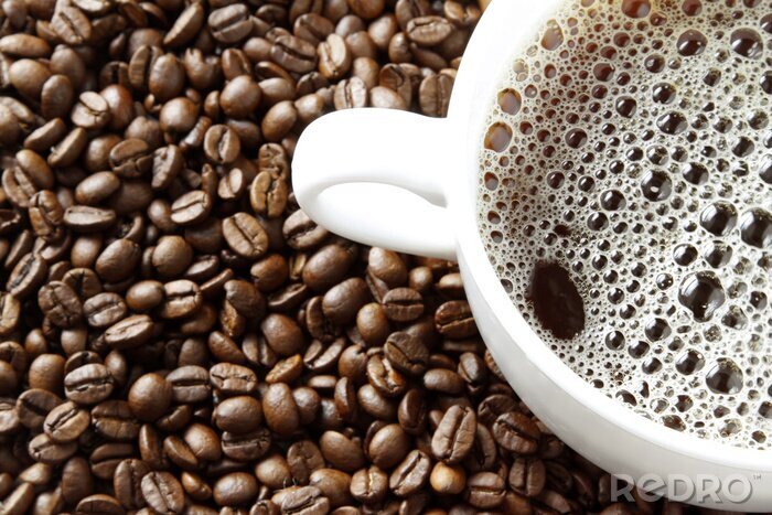 Canvas Verse koffie en bonen