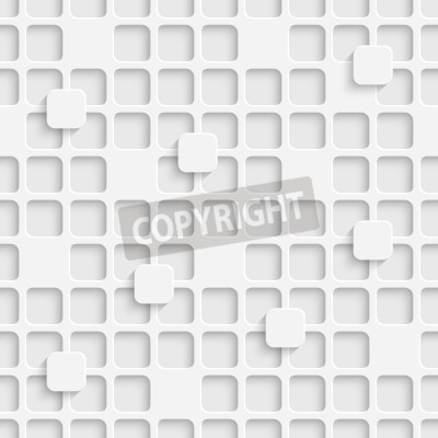 Canvas Vierkant 3D patroon