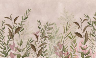 Vintage plantenillustratie