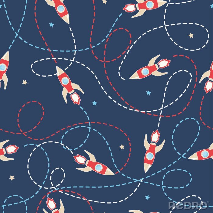 Canvas Vlucht naar het onbekende