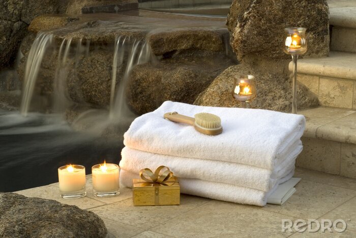 Canvas waterval spa 1