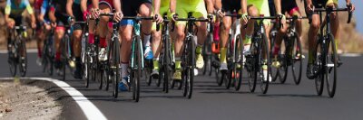 Wielerwedstrijd en fietsen