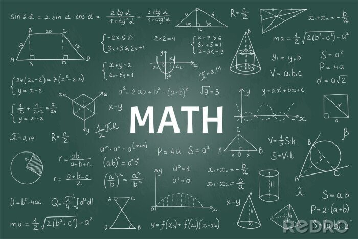 Canvas Wiskundige formules en vergelijkingen