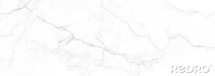 Canvas Wit marmer met grijze details