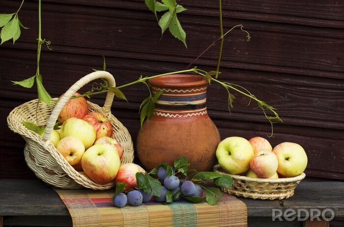 Canvas Натюрморт с фруктами.