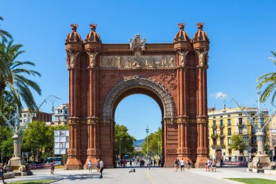 Triumph Arch in Barcelona, ​​Spanje
