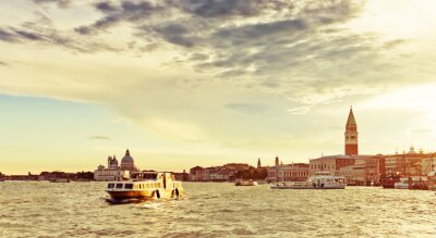 Zonsondergang in Venetië