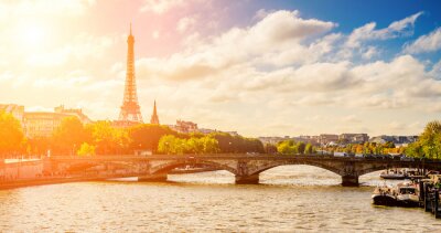 Zonsopgang Parijs en de Eiffeltoren