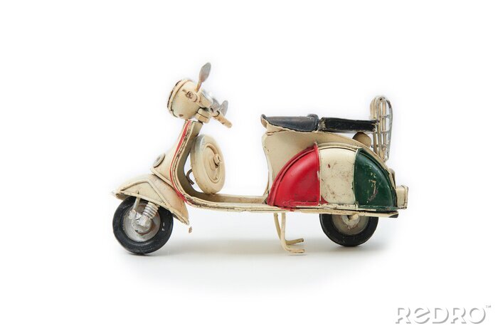 Fotobehang 03 handgemaakte Italiaanse Bromfiets