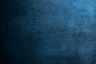 Fotobehang 3D beton blauw