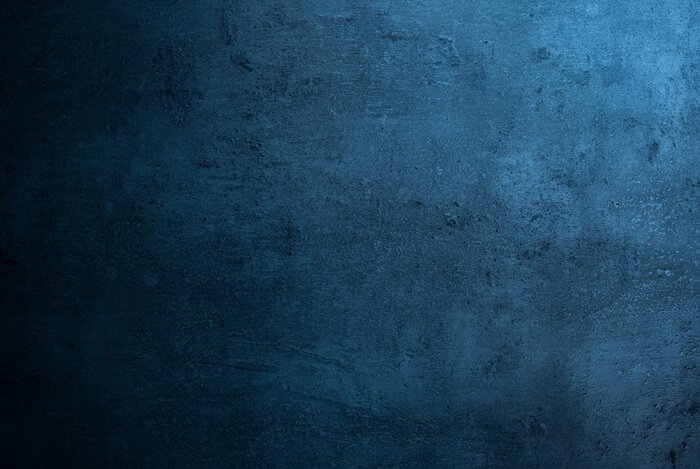 Fotobehang 3D beton blauw