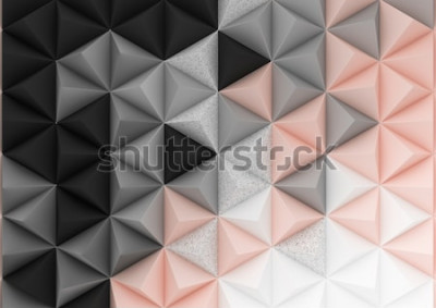 Fotobehang 3D patroon in pastel