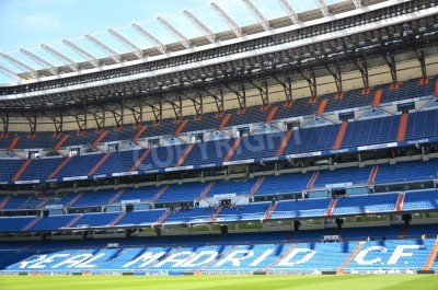 Fotobehang 3D sport op een sportveld