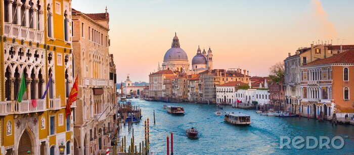 Fotobehang 3D Venetiaans panorama