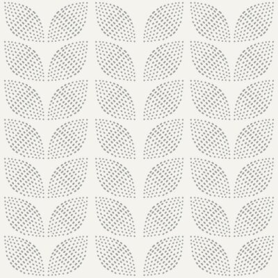 Fotobehang Abstract patroon met symmetrische bladeren