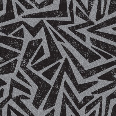 Fotobehang Abstract zwart-wit patroon