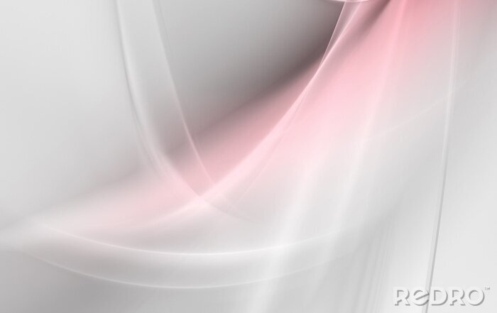 Fotobehang Abstracte roze streep