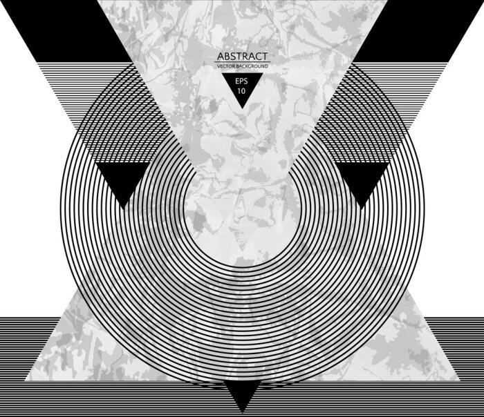 Fotobehang Abstracte vinyl plaat