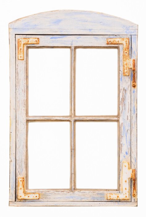 Fotobehang AltesFenster1807a