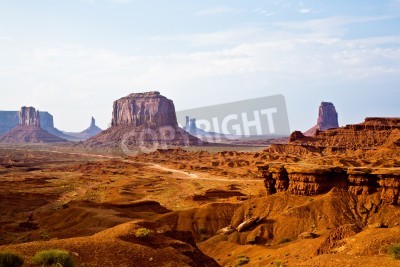 Fotobehang Amerikaanse woestijn en bergen