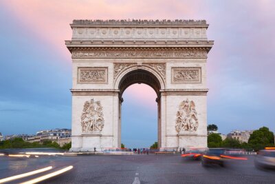Fotobehang Arc de Triomphe in Parijs