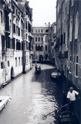 Fotobehang Architectuur en het kanaal van Veneti?
