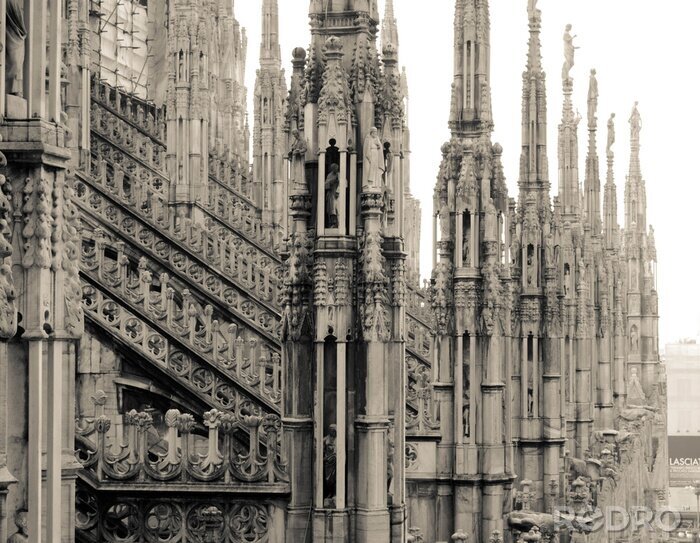 Fotobehang Architectuur in Milaan
