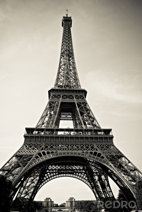 Fotobehang Architectuur van staal in Parijs