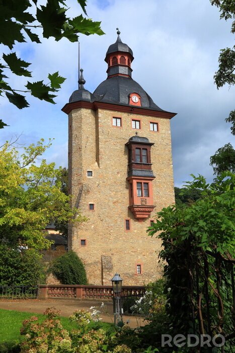 Fotobehang Architectuur van Vollrads kasteel