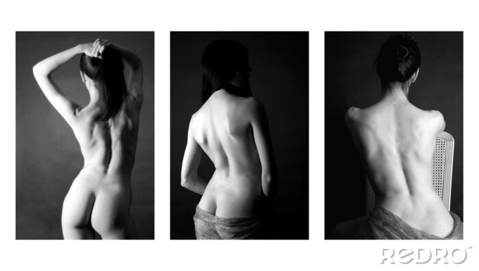 Fotobehang artistieke naakt