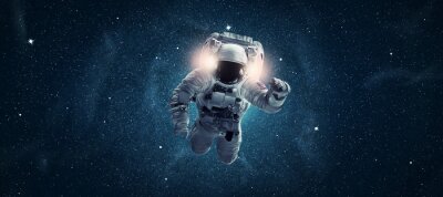 Fotobehang Astronaut in de ruimte
