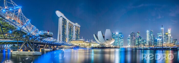 Fotobehang Aziatische metropool Singapore