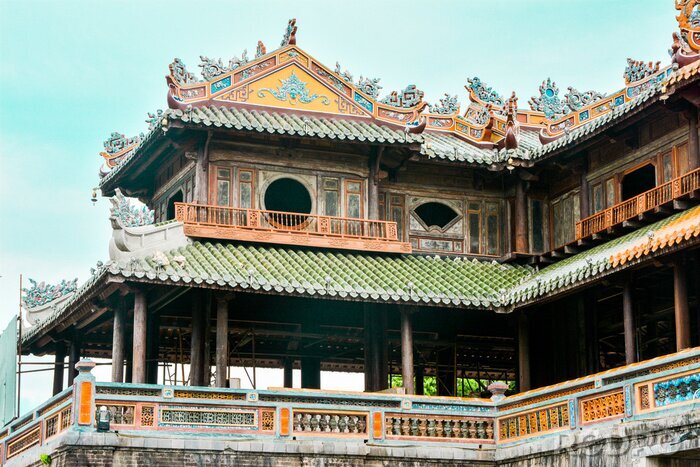 Fotobehang Aziatische tempel