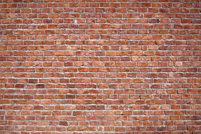 Fotobehang Bakstenen muur achtergrond