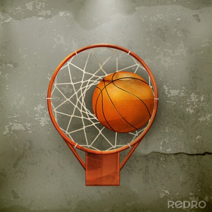 Fotobehang Bal in de mand