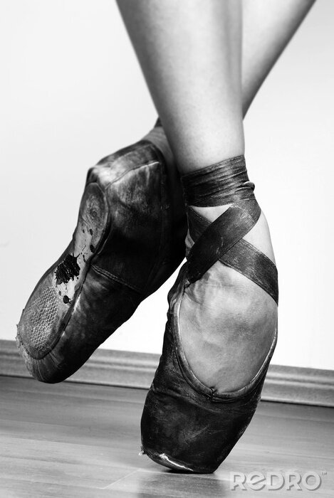 Fotobehang Ballet Shoes