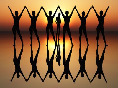 Balletdanser in geweldige prestaties