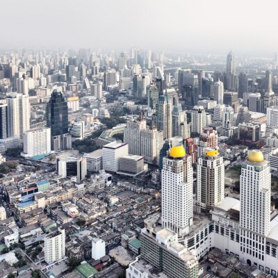 Fotobehang Bangkok in het grijs
