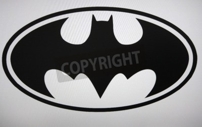 Fotobehang Batman-logo