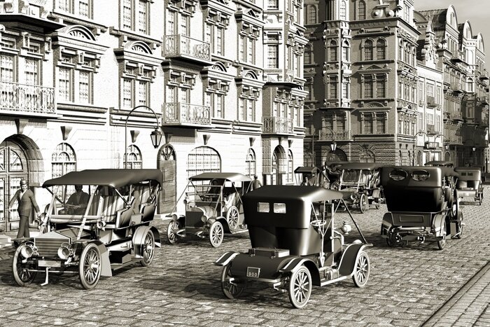 Fotobehang Belle +//0-poque foto