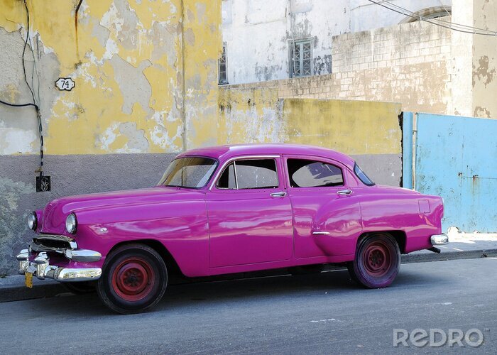 Fotobehang Belle americaine 1