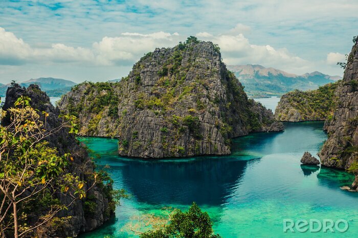 Fotobehang Bergen in de Filippijnen