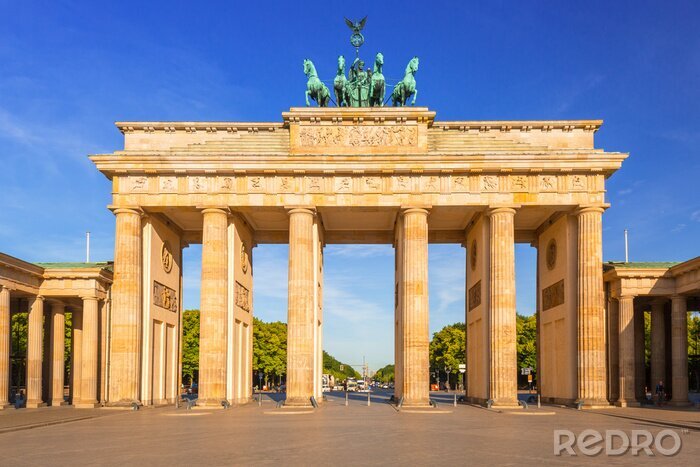Fotobehang Berlijn op een zonnige dag