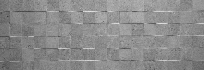 Fotobehang Betonnen 3d gestapelde blokken