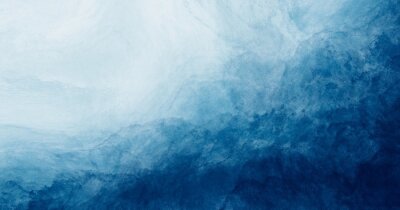 Fotobehang Blauwe aquarel textuur